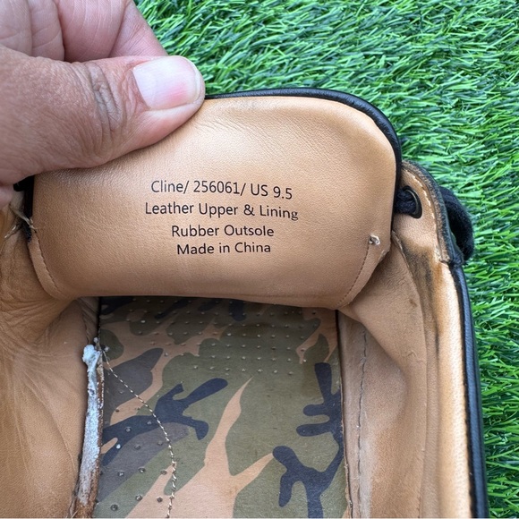 Warfield & Grand Men’s Black Sneakers with Brown Sole Size 9.5 - Picture 10 of 10